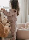 Finley | Cotton Fleece Sweatsuit Set | Petit Lapin | Bark
