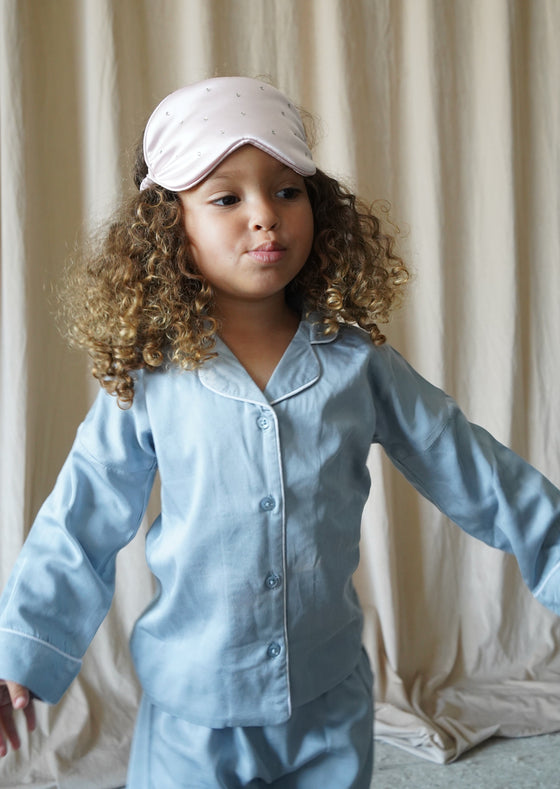 Two-Piece Pajamas Set | Cloud Blue
