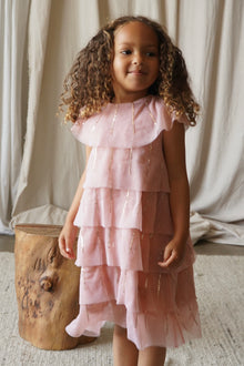  Veneda | Tiered Embellished Tulle Dress | Birthday Cake