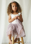 Angeline | Embroidered Sparkle Tulle Skirt | Mulberry Sparkle