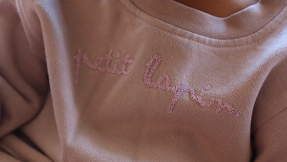 Finley | Cotton Fleece Sweatsuit Set | Petit Lapin | Bark