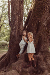 Lily | Swiss Dot Cotton Playsuit | Antique Ivory