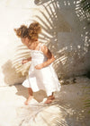 Nora | Organic Muslin Cotton Flowy Dress | Chantilly Lace